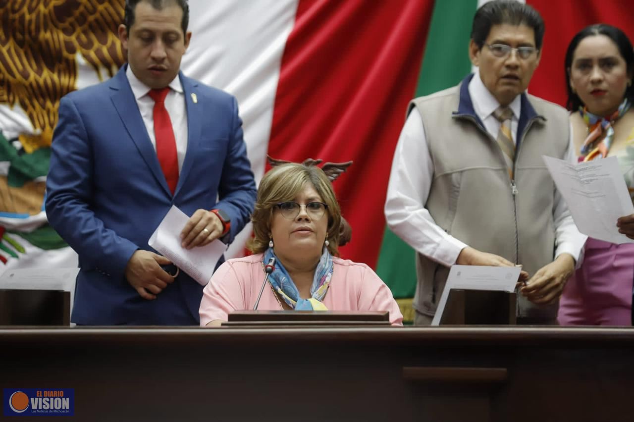 La 75 Legislatura le cumple al pueblo michoacano, resalta Julieta García Zepeda