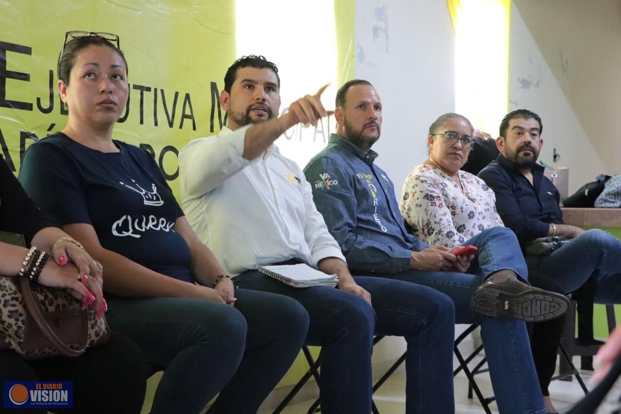 En Tarímbaro, vamos unidos Marcando Ruta Pa l 24 