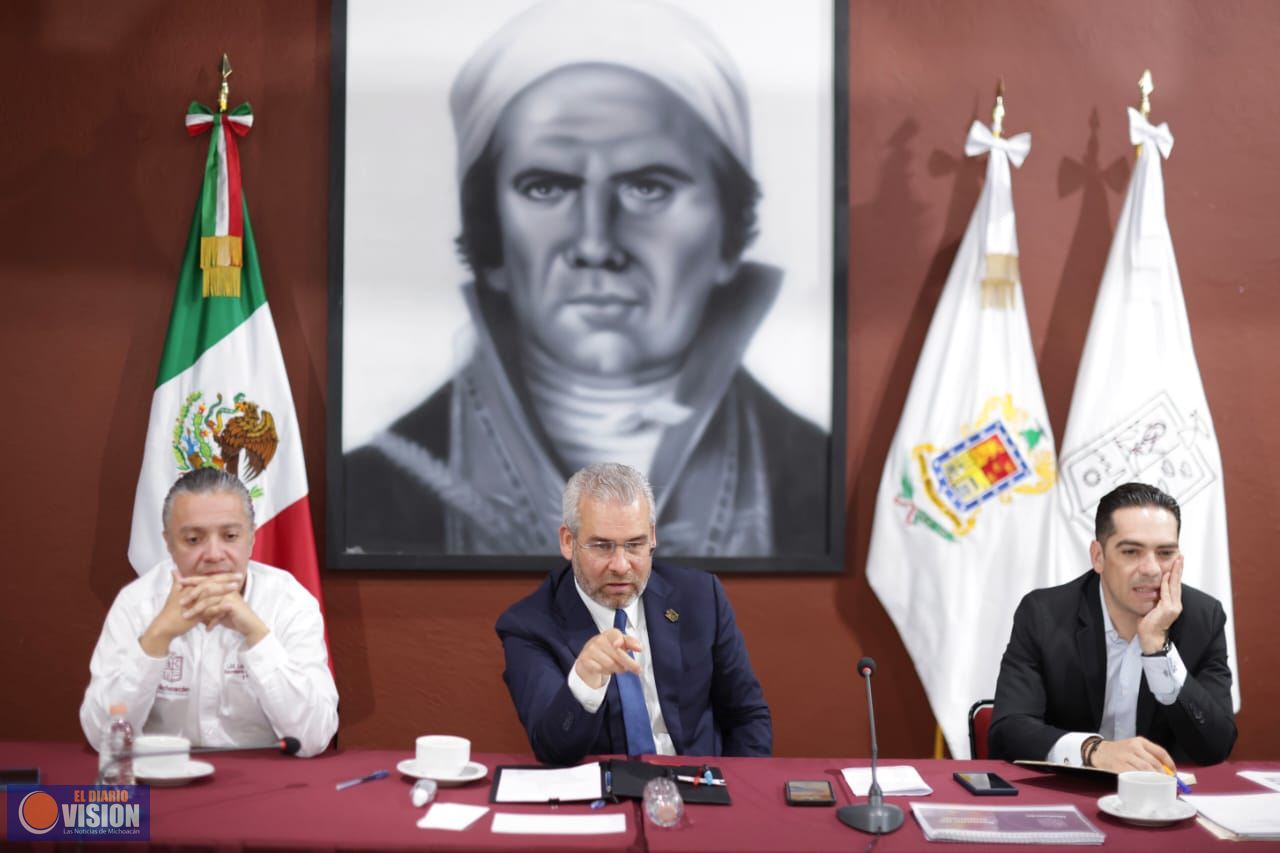 Garantizada, obra convenida Faeispum para municipios: Bedolla