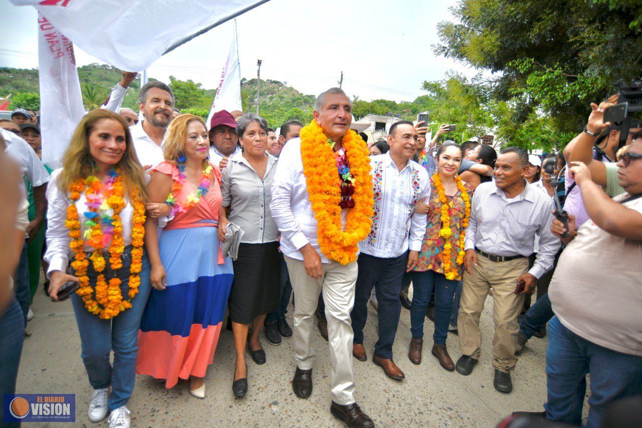 Caciques y marginación no caben más en Guerrero, advierte Adán Augusto López Hernández