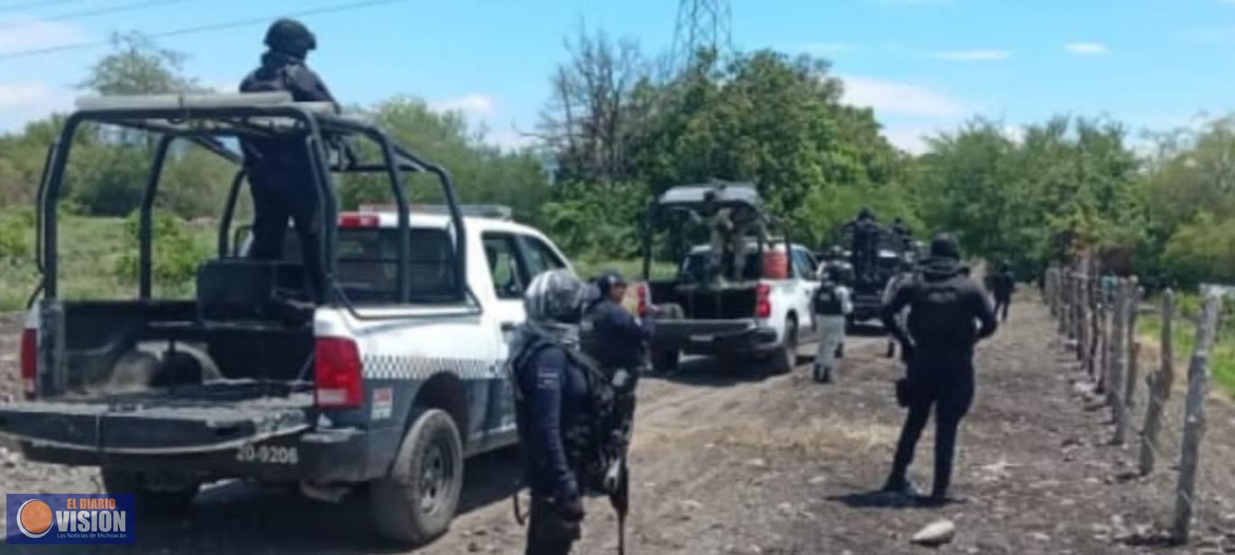 SSP, Ejército y GN garantizan libre tránsito y seguridad en Tierra Caliente