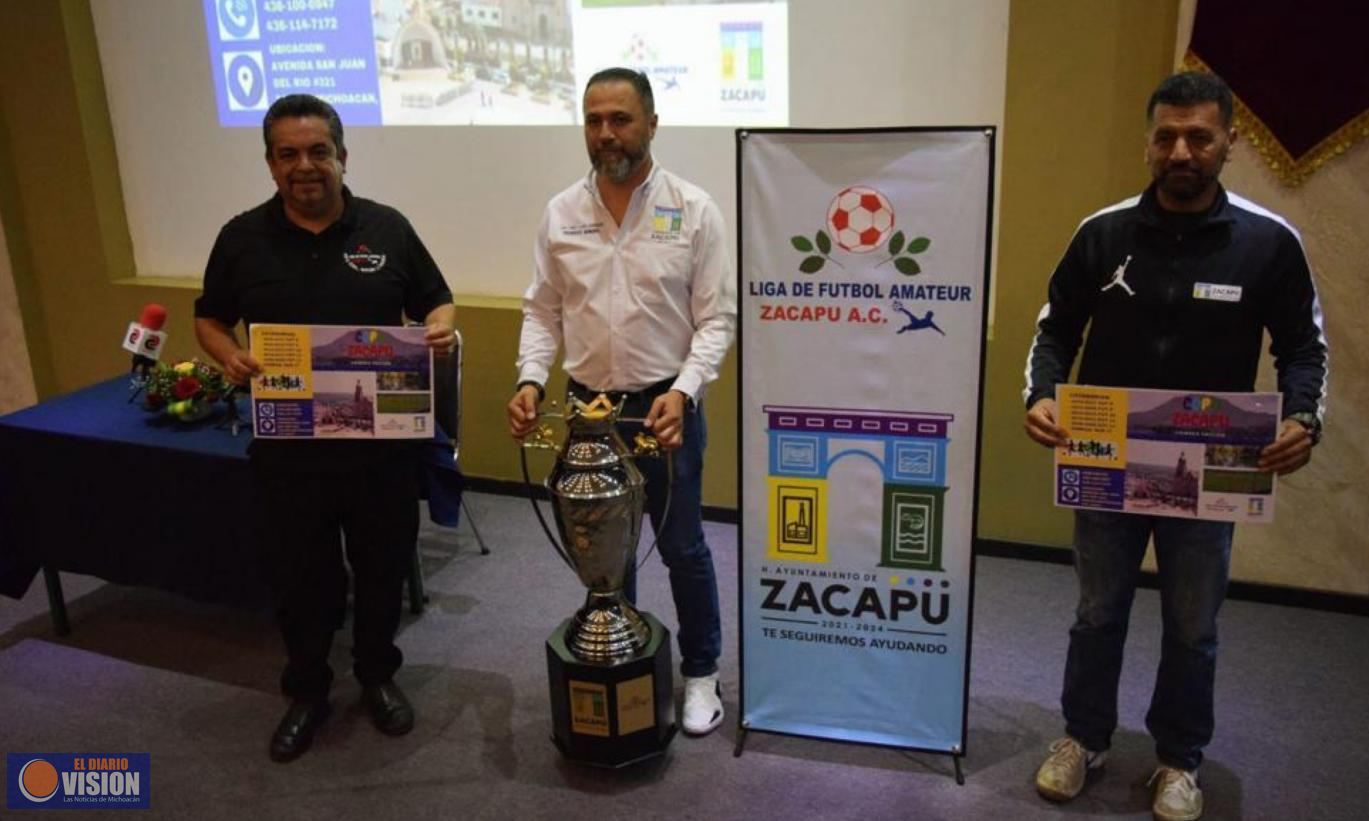 Impulsa gobierno municipal torneo infantil de fútbol “Copa Zacapu”