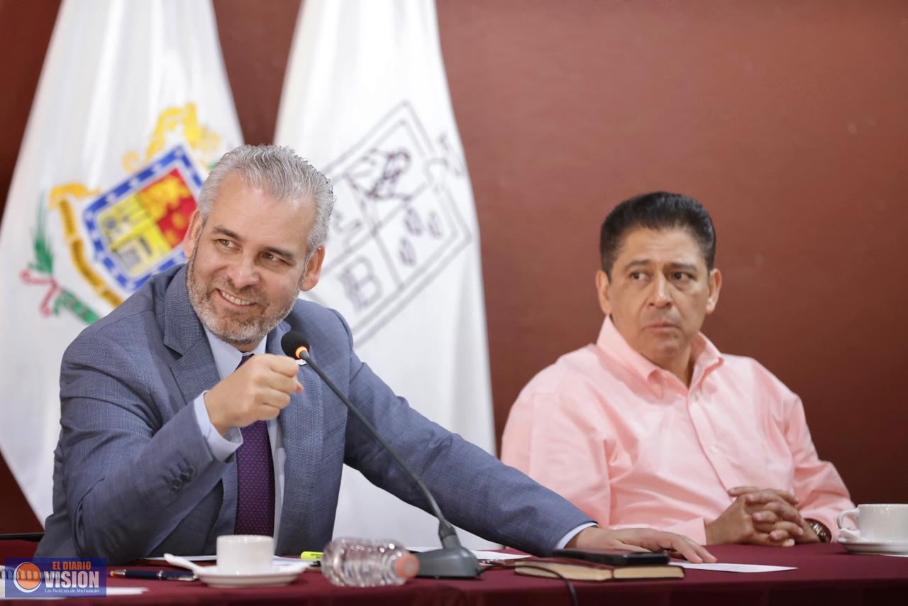 Bedolla y empresarios, unidos por infraestructura de desarrollo para Uruapan