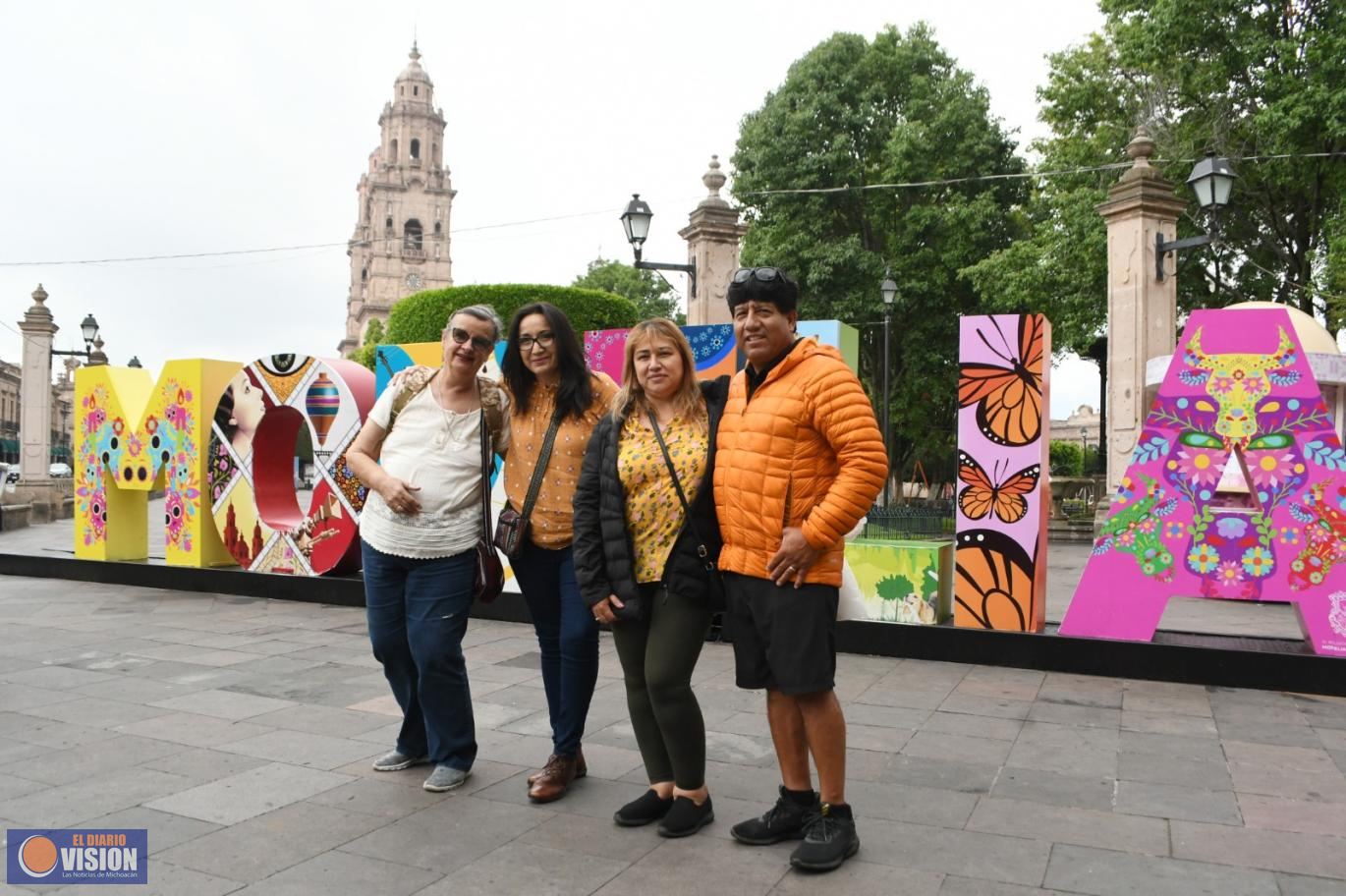 Morelia, ciudad que encanta a turistas y visitantes