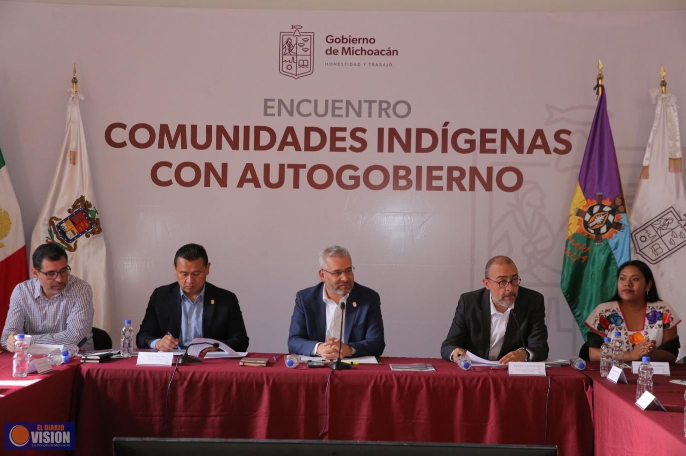 Desde Michoacán, México reconoce que pueblos indígenas pueden organizarse: Bedolla