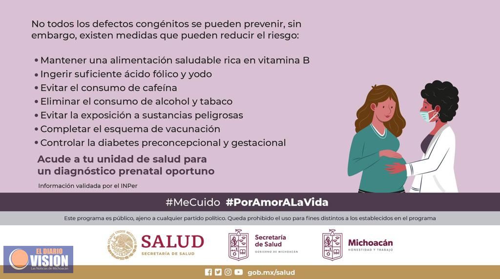 Alimentación saludable previene riesgo de diabetes gestacional: SSM