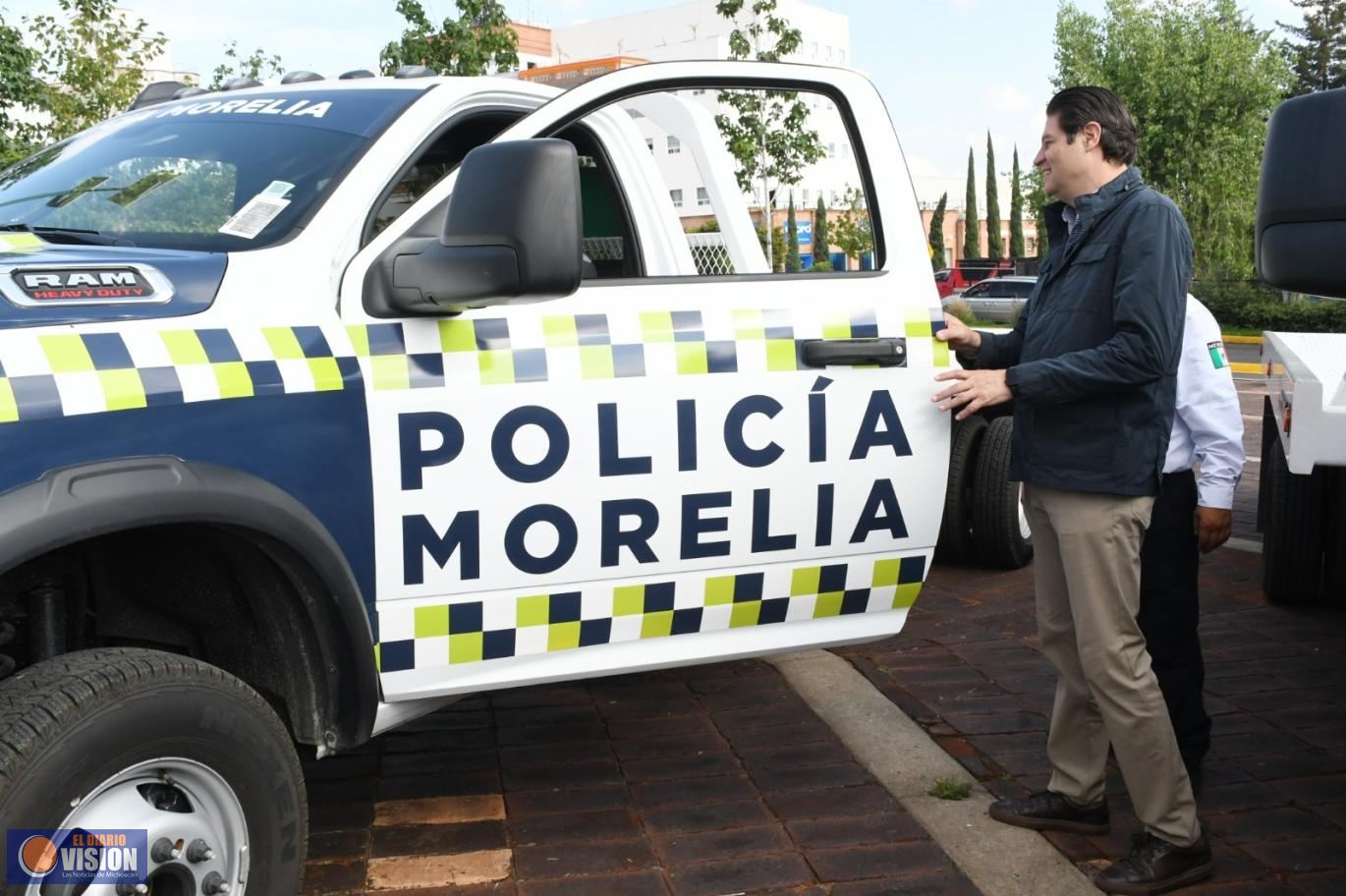 Fortalece Alfonso Martínez parque vehicular de rescate y seguridad de Morelia