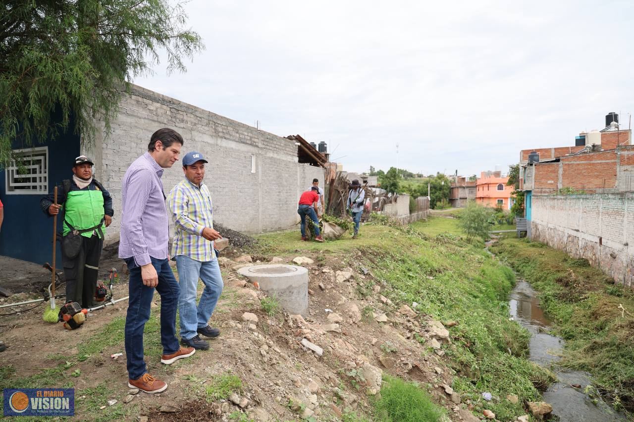 Trabajamos para que las Tenencias y comunidades de Morelia, brillen: Alfonso Martínez