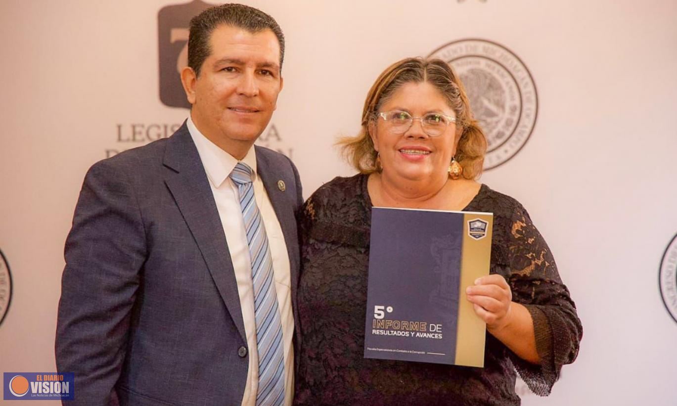 Avanza Michoacán en rendición de cuentas de sus instituciones: Julieta García