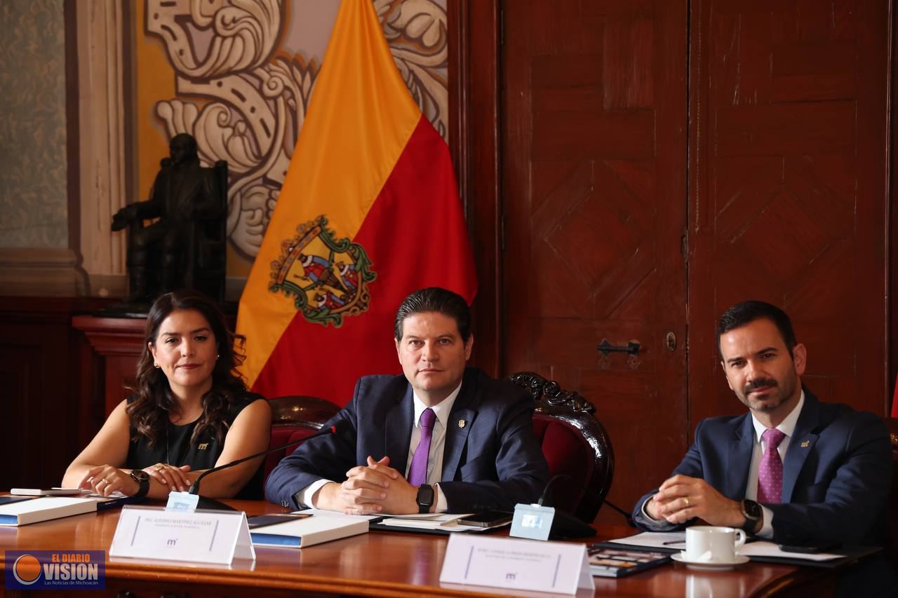 Con mayor seguridad, Morelia incentiva el desarrollo del municipio: Alfonso Martínez