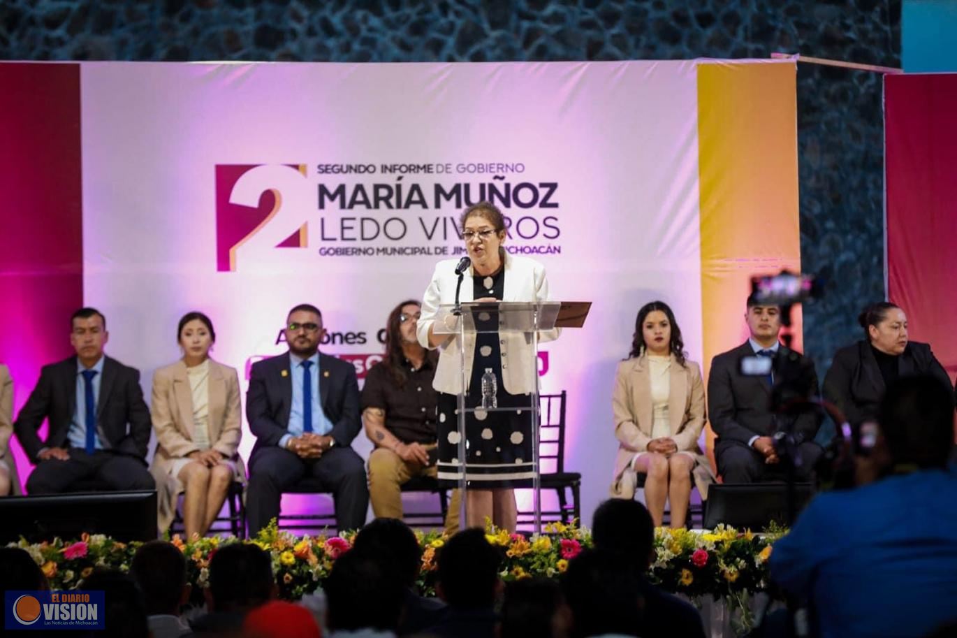 En Jiménez, con el PRD somos un gobierno de resultados, destaca Presidenta municipal, Mari Muñoz