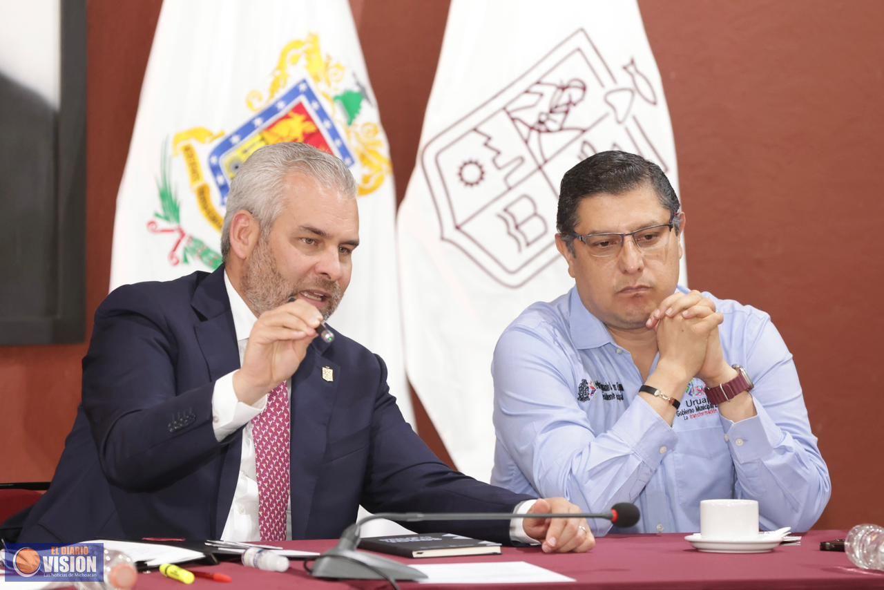 Uruapan tendrá inversión de 4.5 mmdp en infraestructura de movilidad: Bedolla