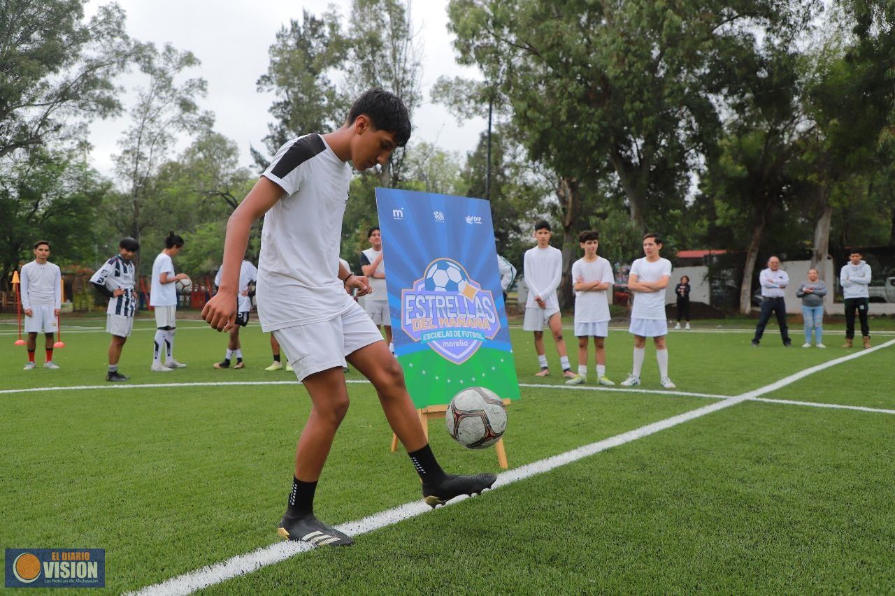 En puerta, inscripciones para Escuelas de Fútbol “Estrellas del Mañana”