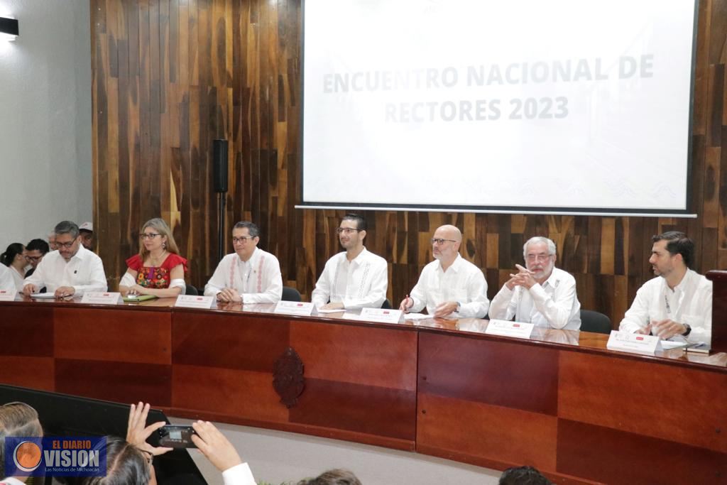 Universidades tejen alianza nacional: UMSNH, lista para propiciar intercambios