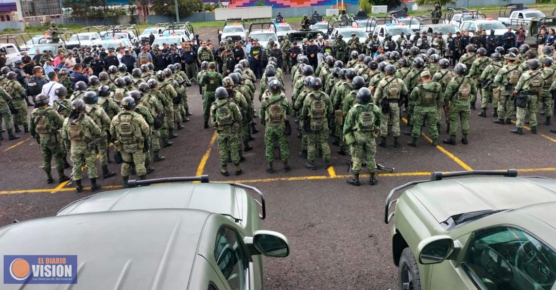 Ejército Mexicano y Guardia Nacional despliegan fuerte dispositivo de tropas