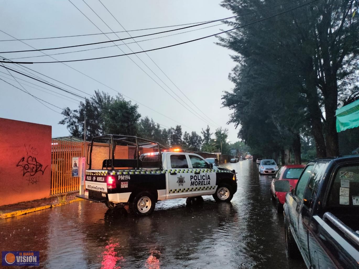 Activa Gobierno Municipal protocolo para atender incidencias por lluvias