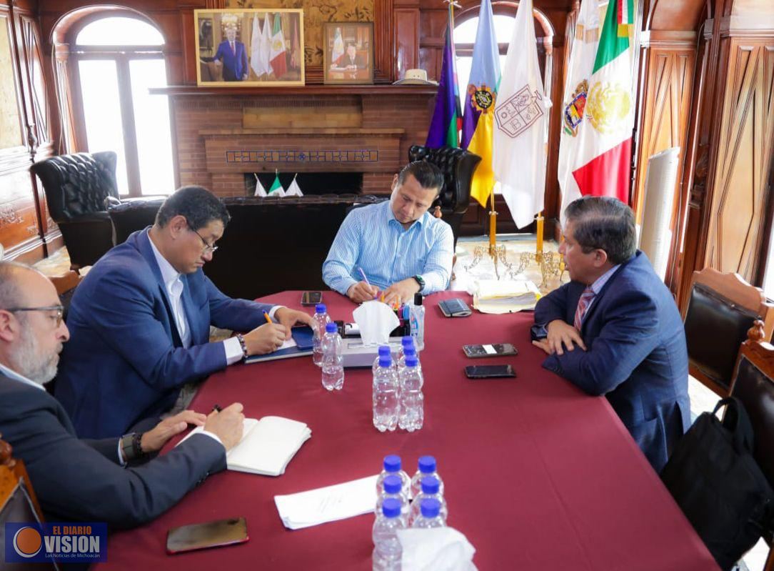 Acuerda Gobierno de Michoacán trabajo interinstitucional con INE y el IEM