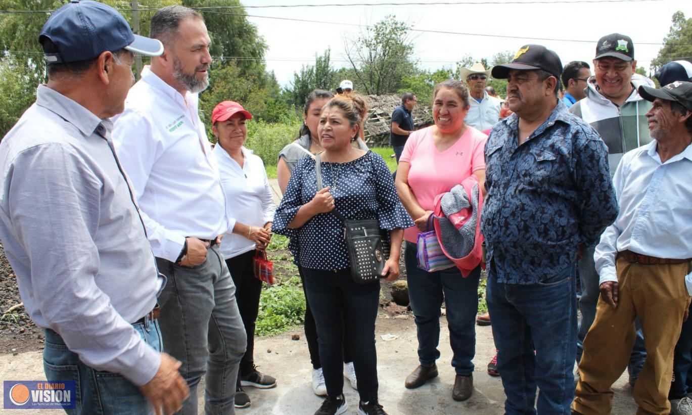 Alcalde de Zacapu refuerza compromiso con comunidades: Valora sus necesidades