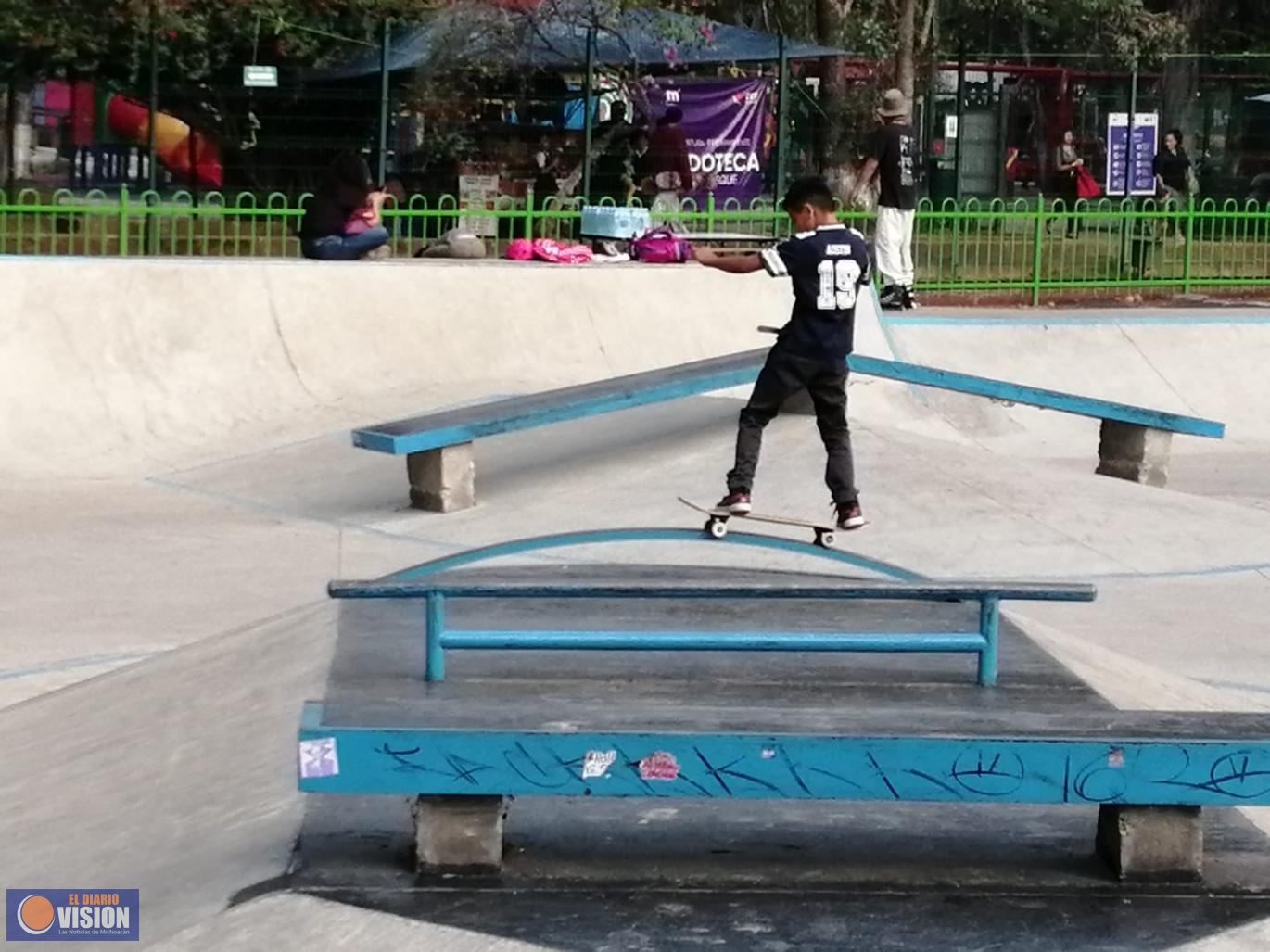 Inaugura Gobierno Municipal primera etapa del Skatepark del Bosque Cuauhtémoc