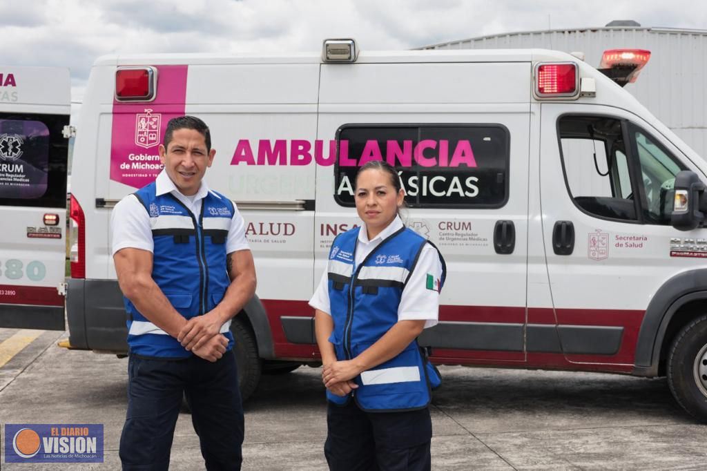 Alista SSM operativo médico por fiestas patrias, en Morelia