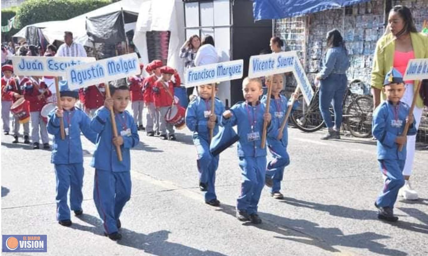 Zacapu se prepara para un colorido Desfile del 13 de septiembre en las fiestas patrias