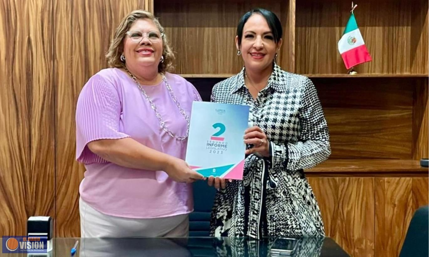 Entrega Lupita Díaz Chagolla su segundo informe legislativo