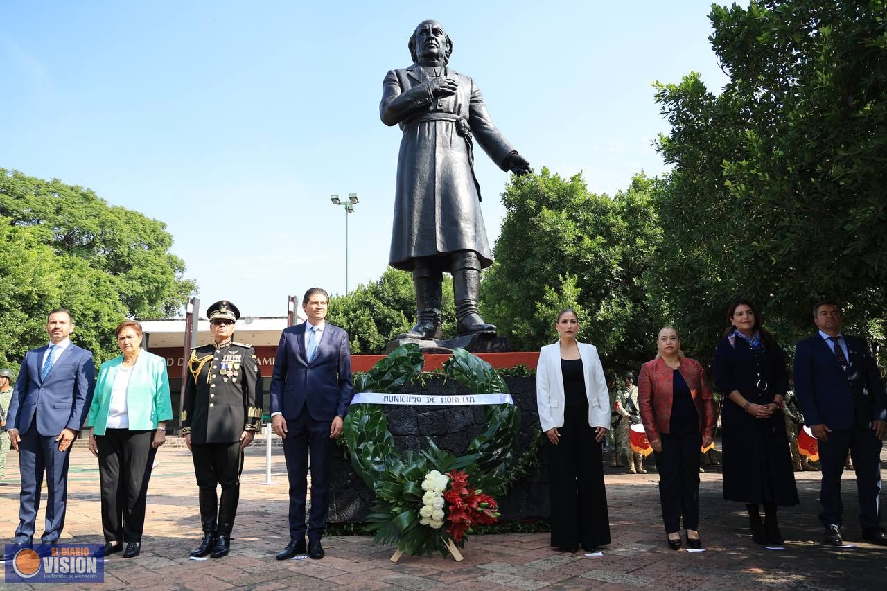 Celebra Ayuntamiento de Morelia, inicio de la Independencia de México