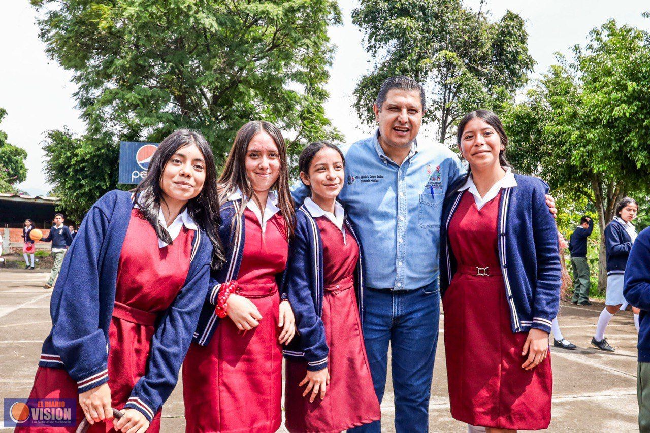 Invierte gobierno de Nacho Campos 20 mdp en infraestructura educativa 