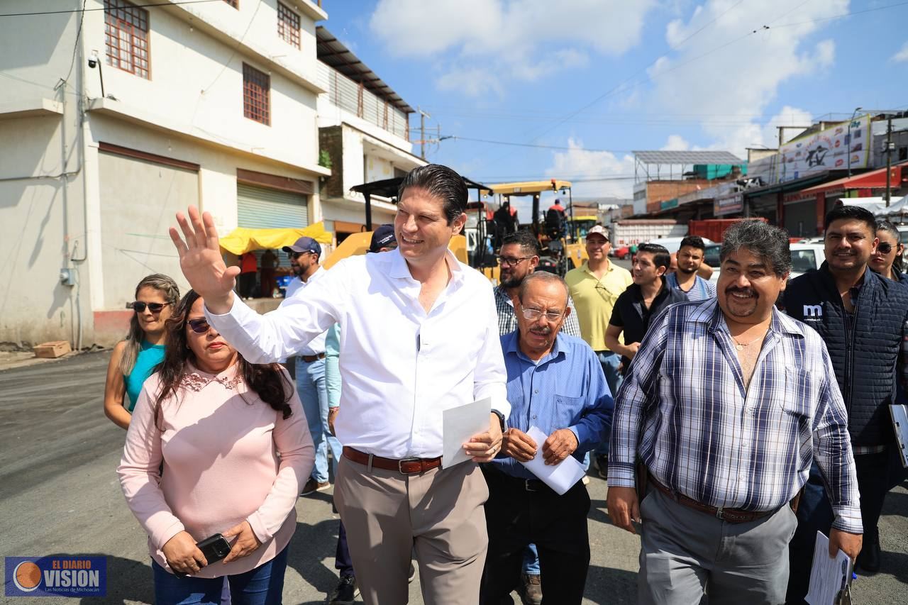 Alfonso Martínez atiende rezago de 40 años en vialidades del Mercado de Abastos