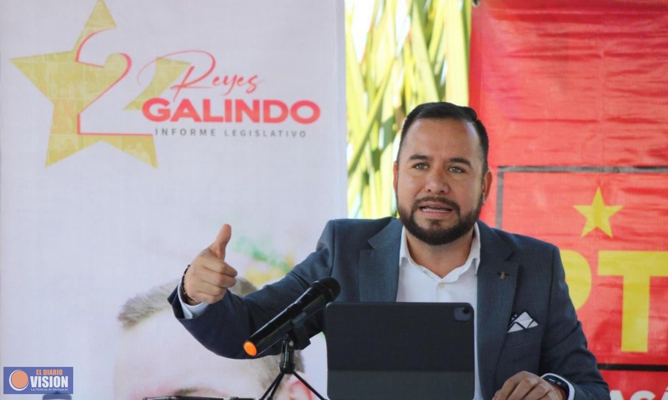  En una gran fiesta popular Reyes Galindo rendirá su Segundo Informe Legislativo