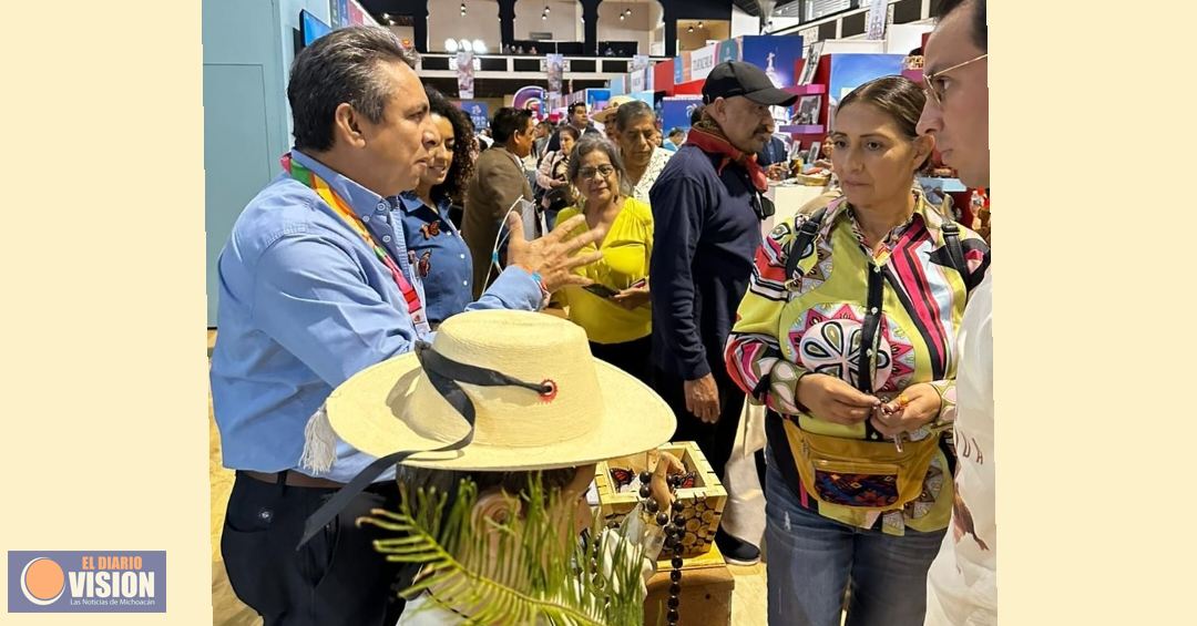 Michoacán presente en el Tianguis Turístico de Pueblos Mágicos en Los Ángeles, California