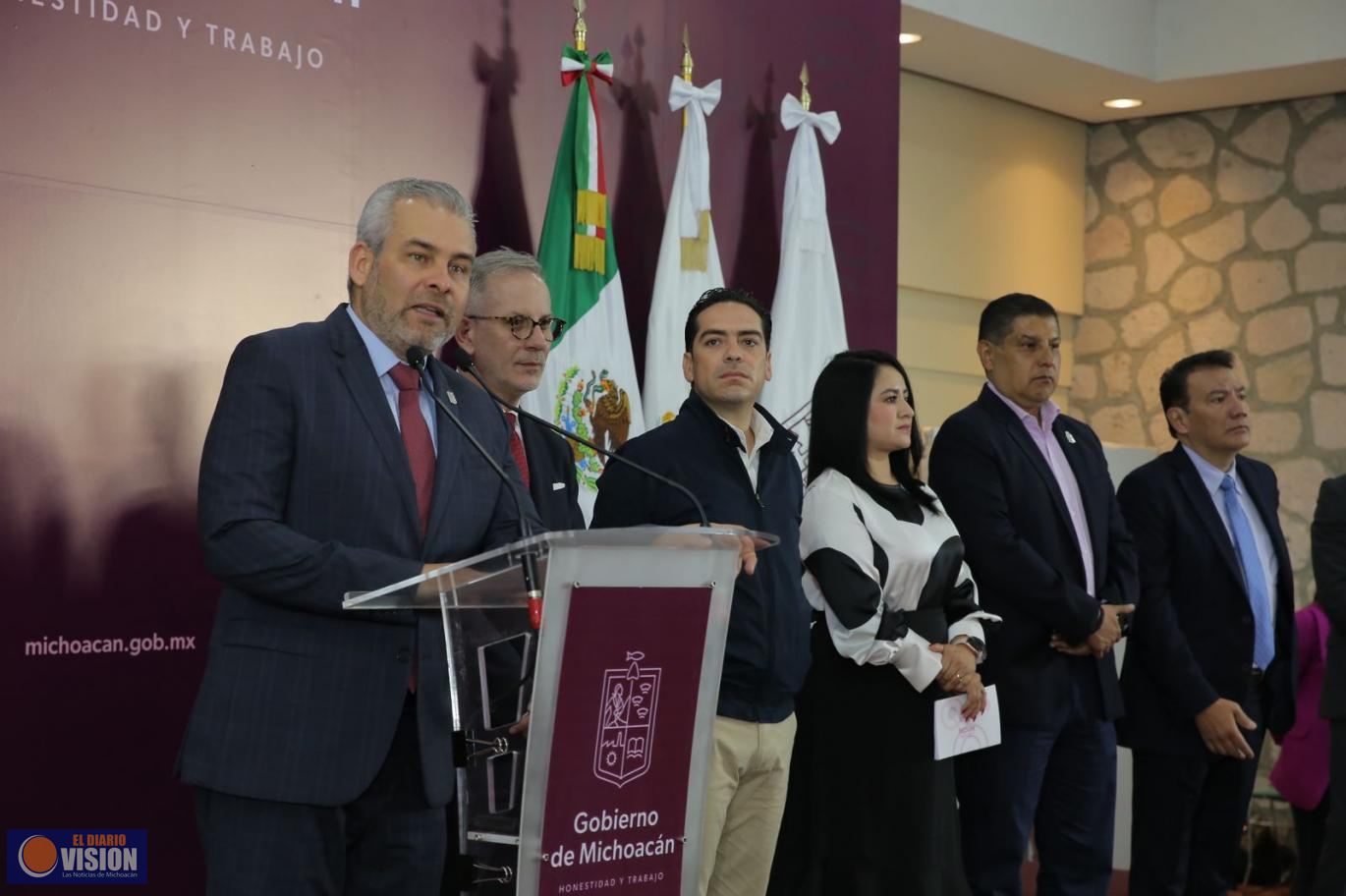 Anuncia Bedolla programa de modernización y teleférico para Uruapan