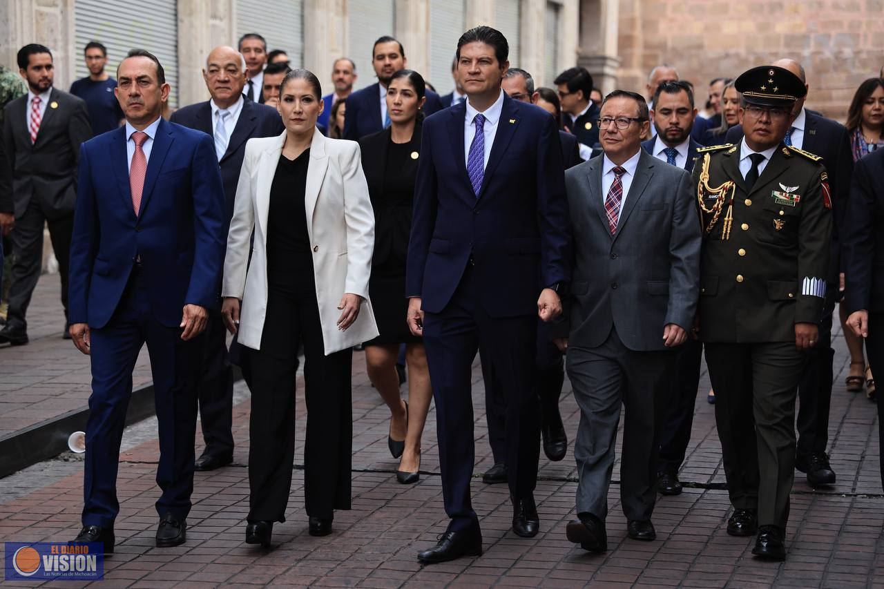 En Bando Solemne, conmemoran el CCLVIII Aniversario del Natalicio de Morelos