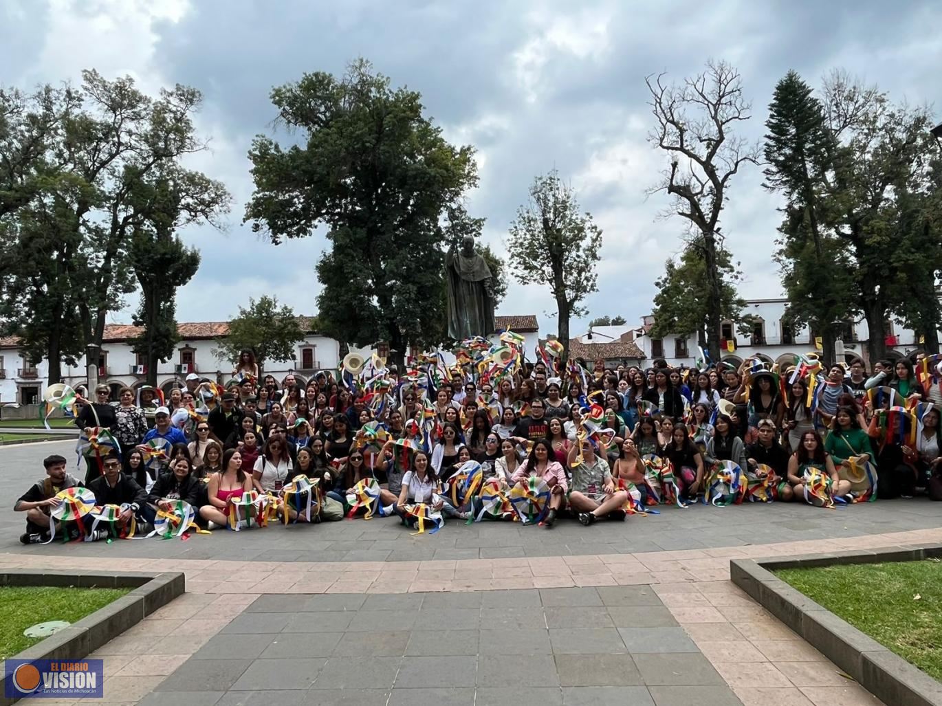 Julio Arreola recibe en Pátzcuaro a integrantes del congreso Internacional de Turismo Michoacán 2023