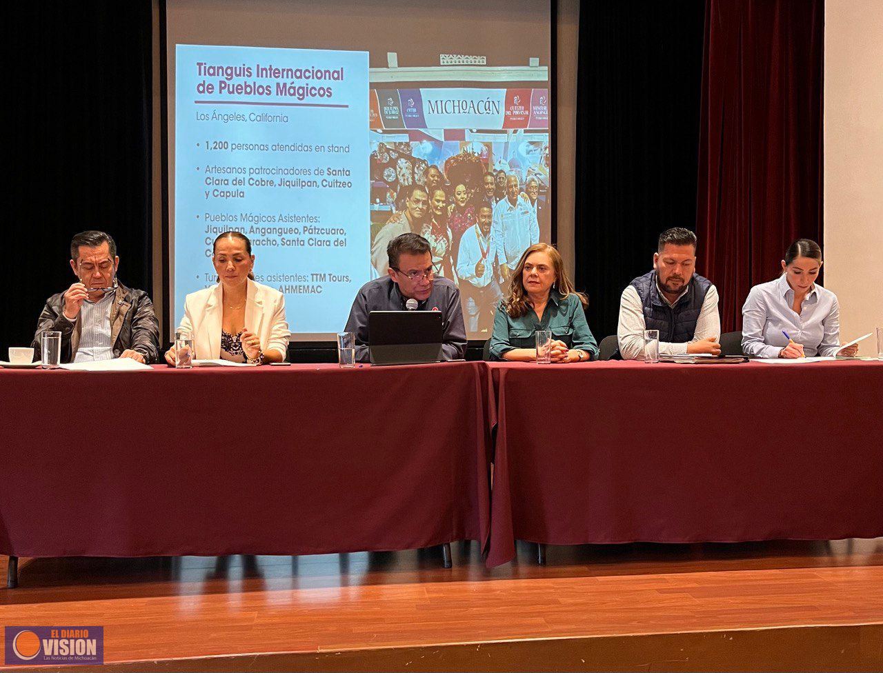 Michoacán fortalece presencia y promoción turística en CDMX y EU