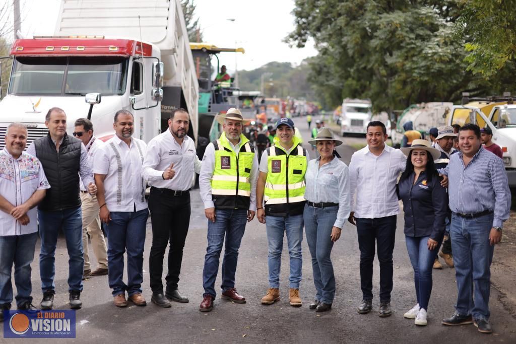 Michoacán, líder en obras públicas multianuales: Bedolla