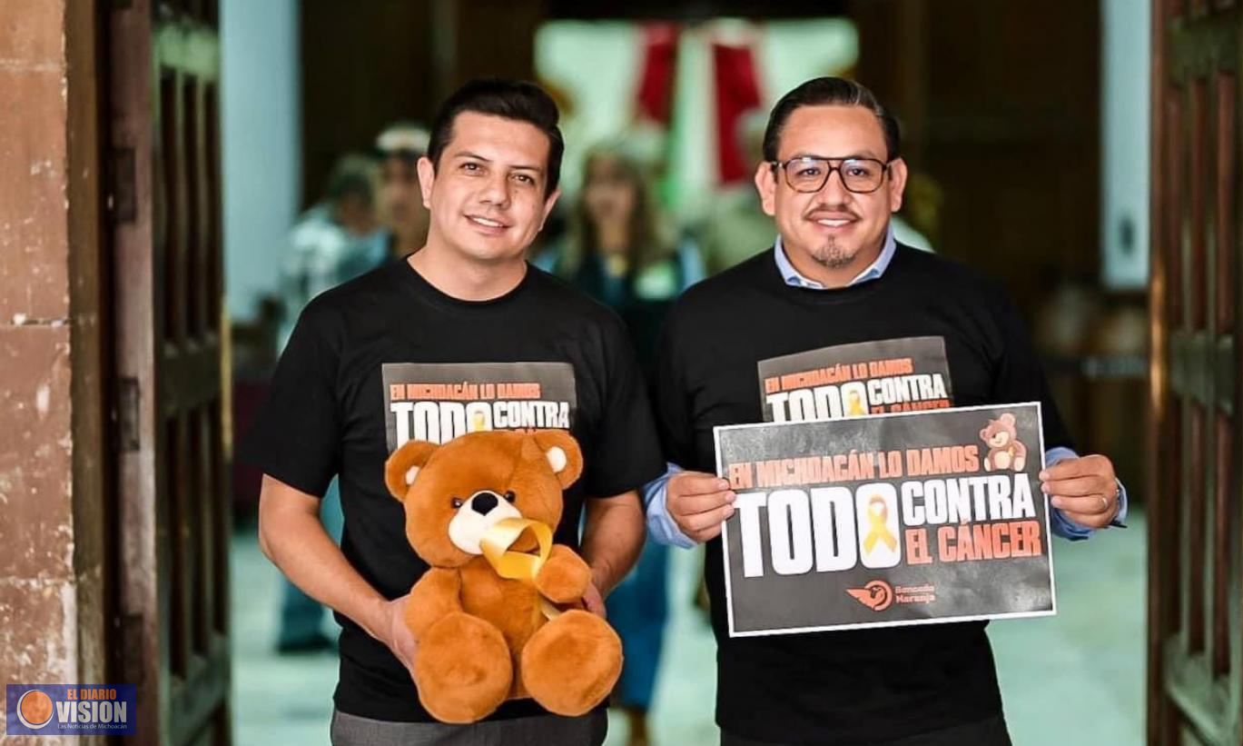 Proponen Oscar Escobar y Víctor Manríquez atención universal y gratuita a niños con cáncer