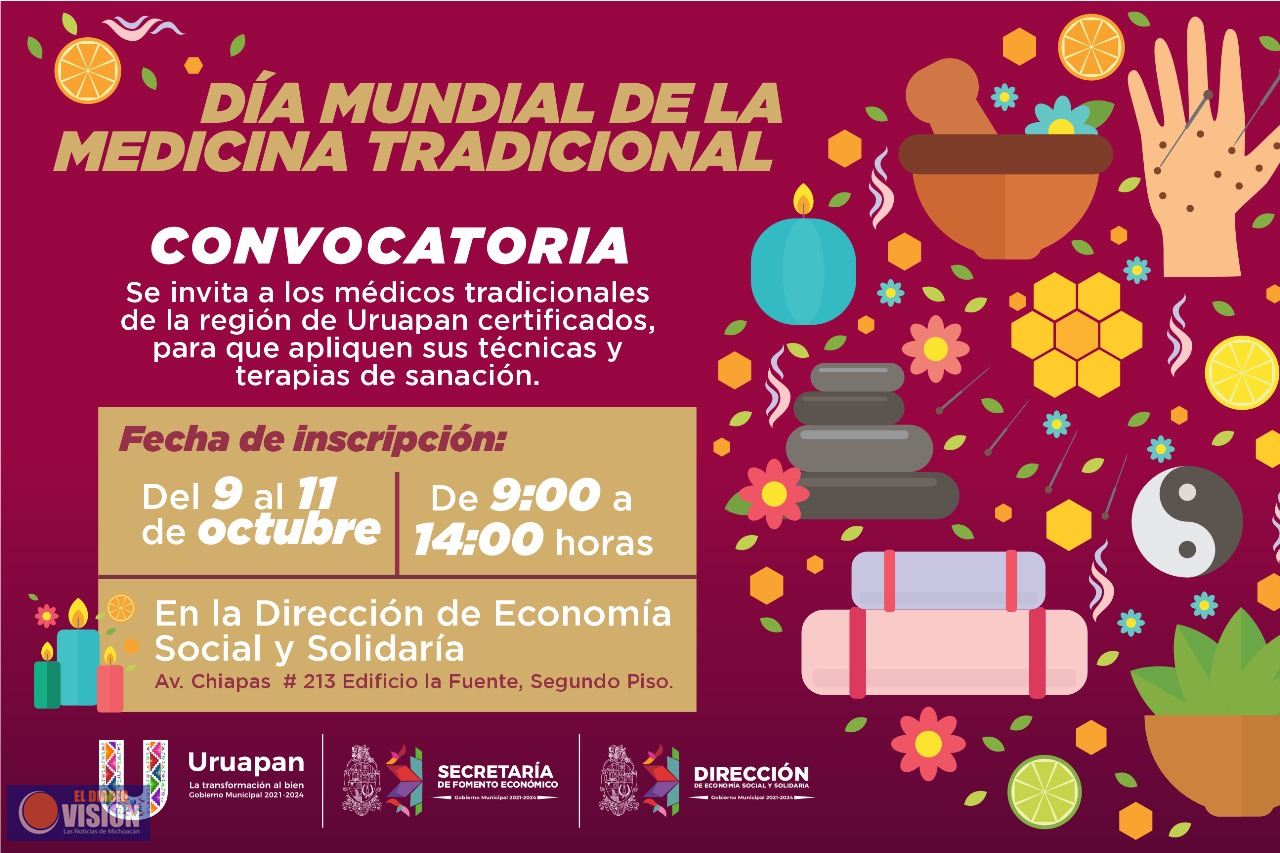 Alistan celebración del Día Mundial de la Medicina Tradicional