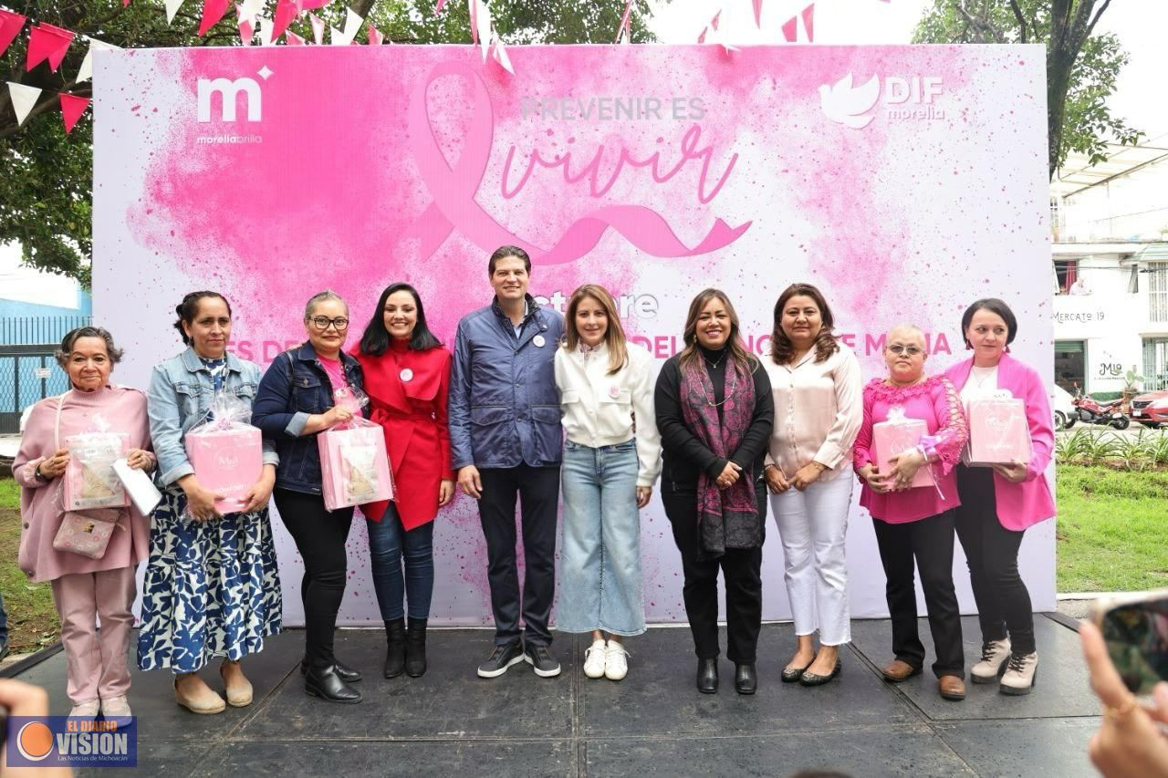 Las mujeres cuentan con esta administración para luchar contra el cáncer de mama: Alfonso Martínez