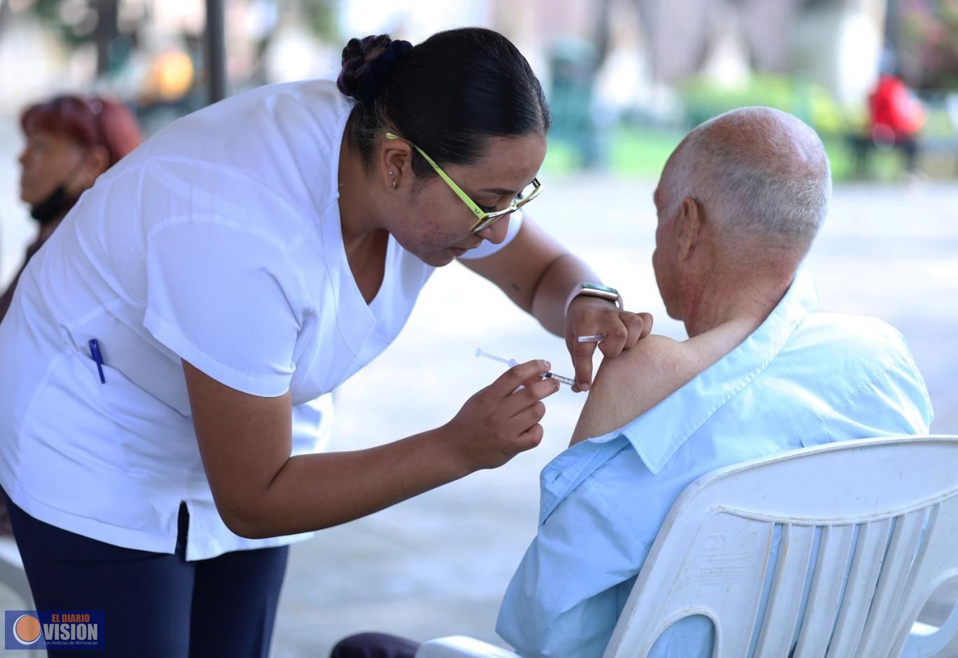 Vacuna SSM contra la influenza en el Centro de Morelia