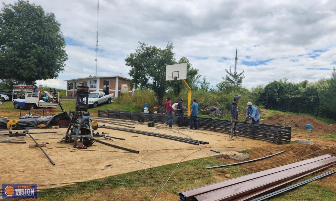 Colegio de bachilleres de Zacapu, contará con techumbre