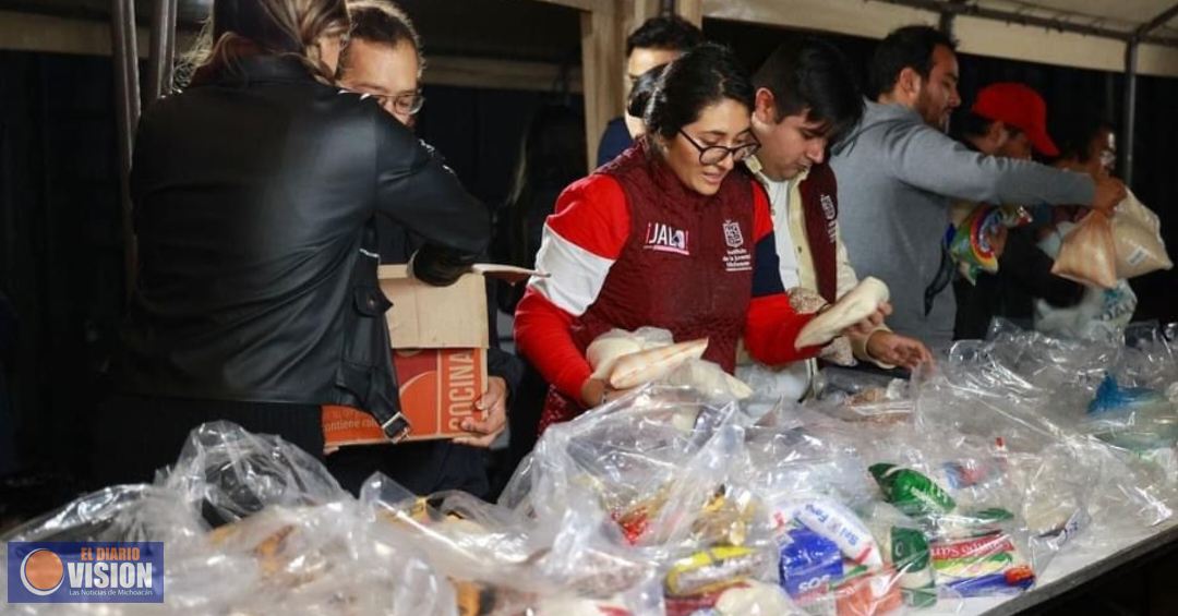 Michoacán envía primer camión con ayuda humanitaria a Guerrero, del Festival Jalo