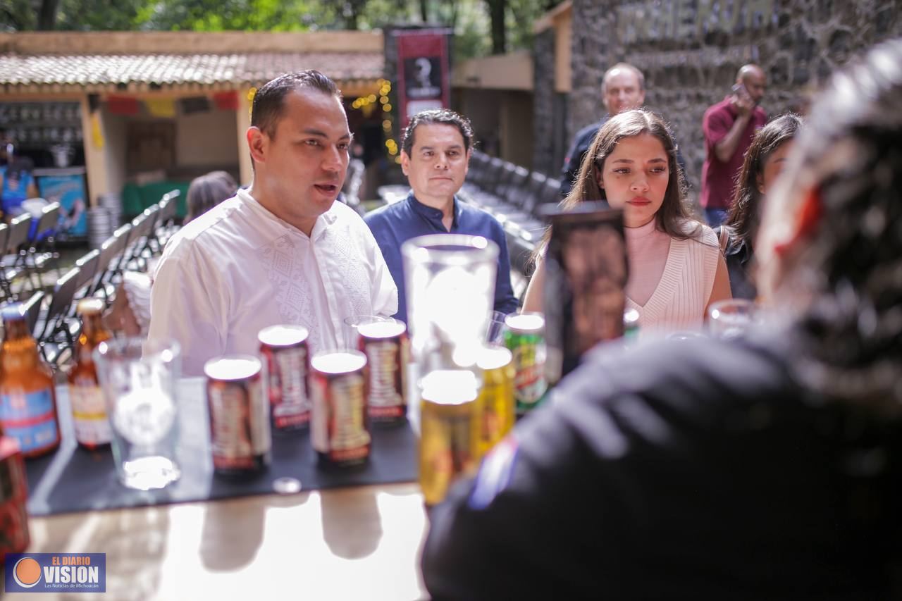 Inició Festival Gastrocervecero por Día de Muertos en Uruapan