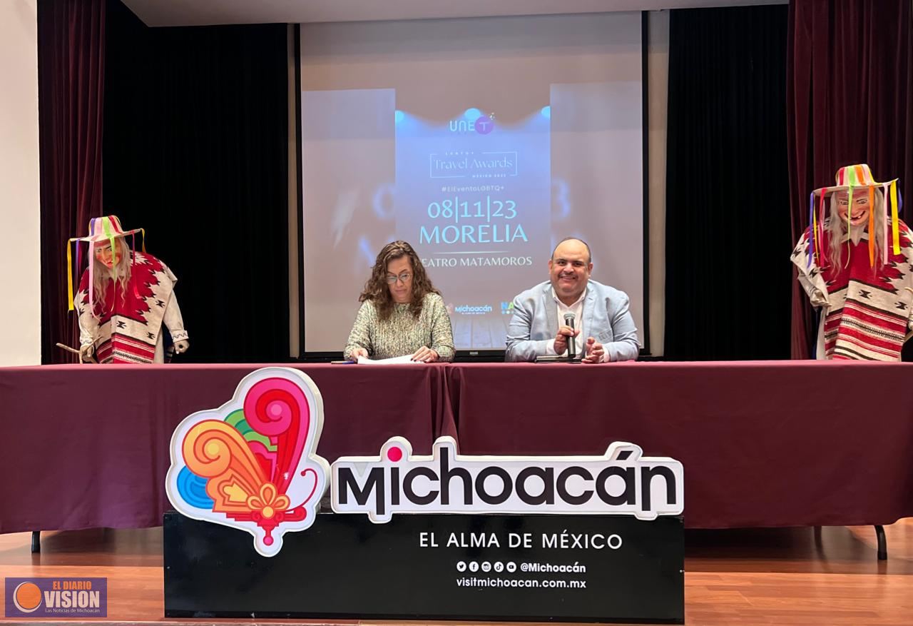 Michoacán compite en 11 categorías en los LGBTQ+ Travel Awards