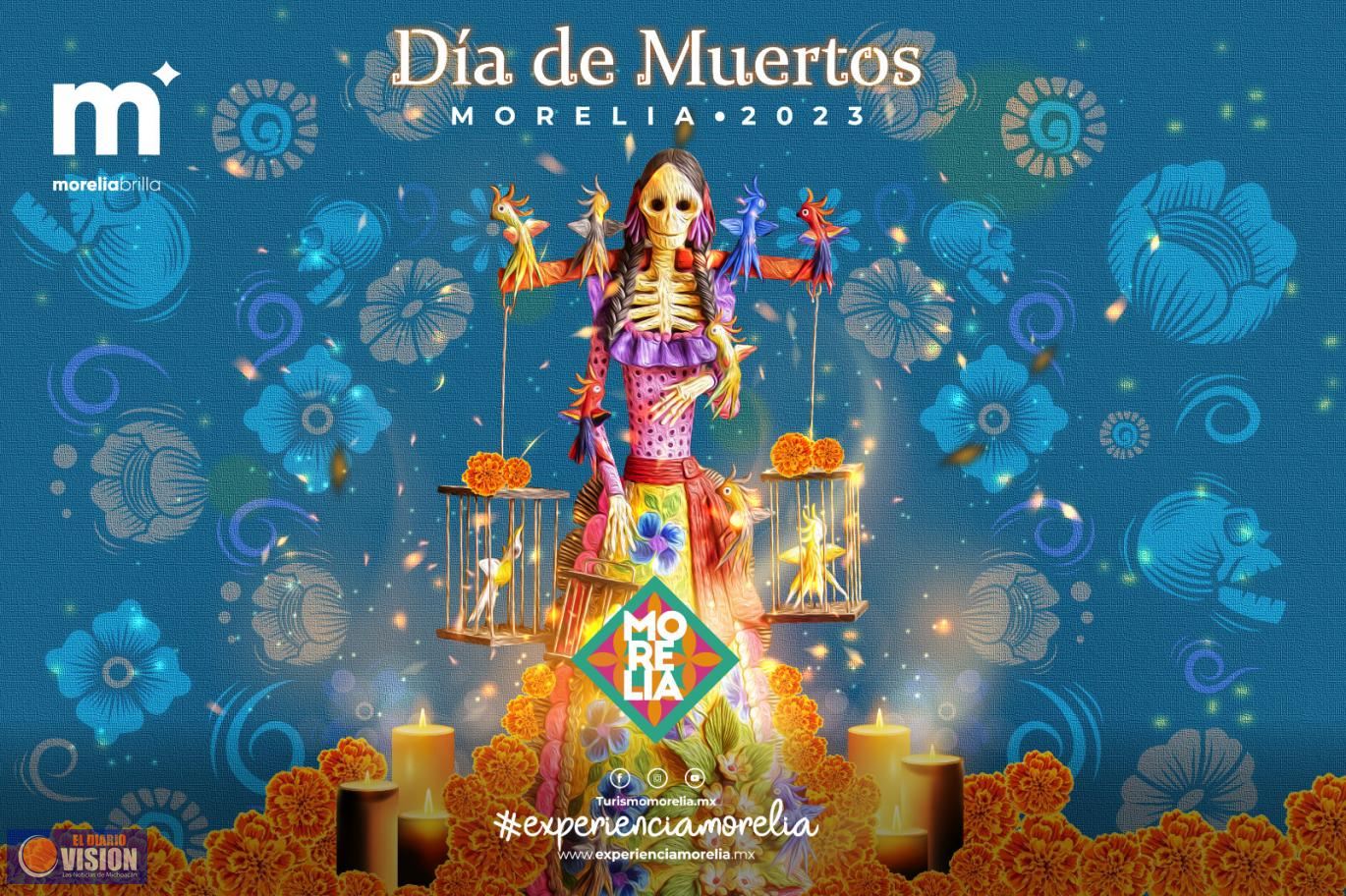 Exposiciones, altares, gastronomía, arte, cultura y mucho más, durante el Día de Muertos en Morelia