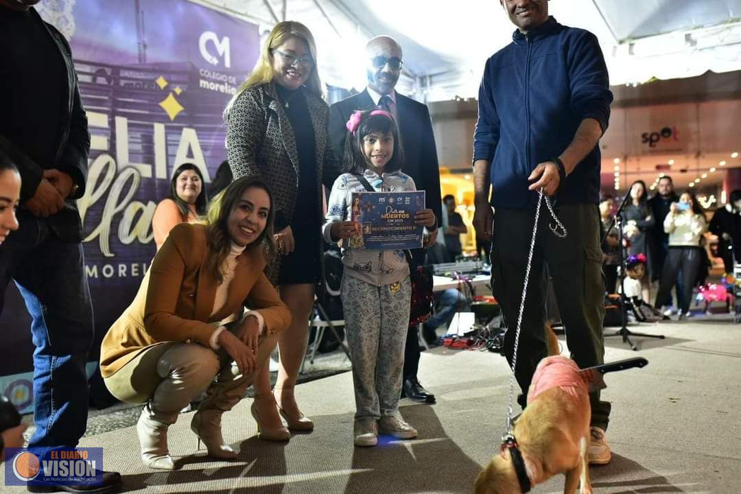 Gran fiesta se vivió en el Colegio de Morelia en la celebración del Día de Muertos