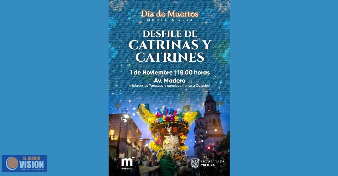 Todo listo para el espectacular Desfile de Catrinas y Catrines