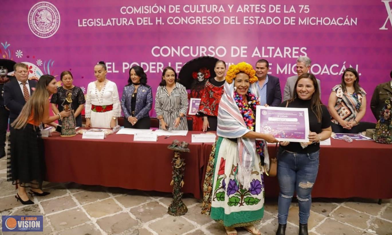 75 Legislatura enaltece tradición ancestral de Noche de Muertos