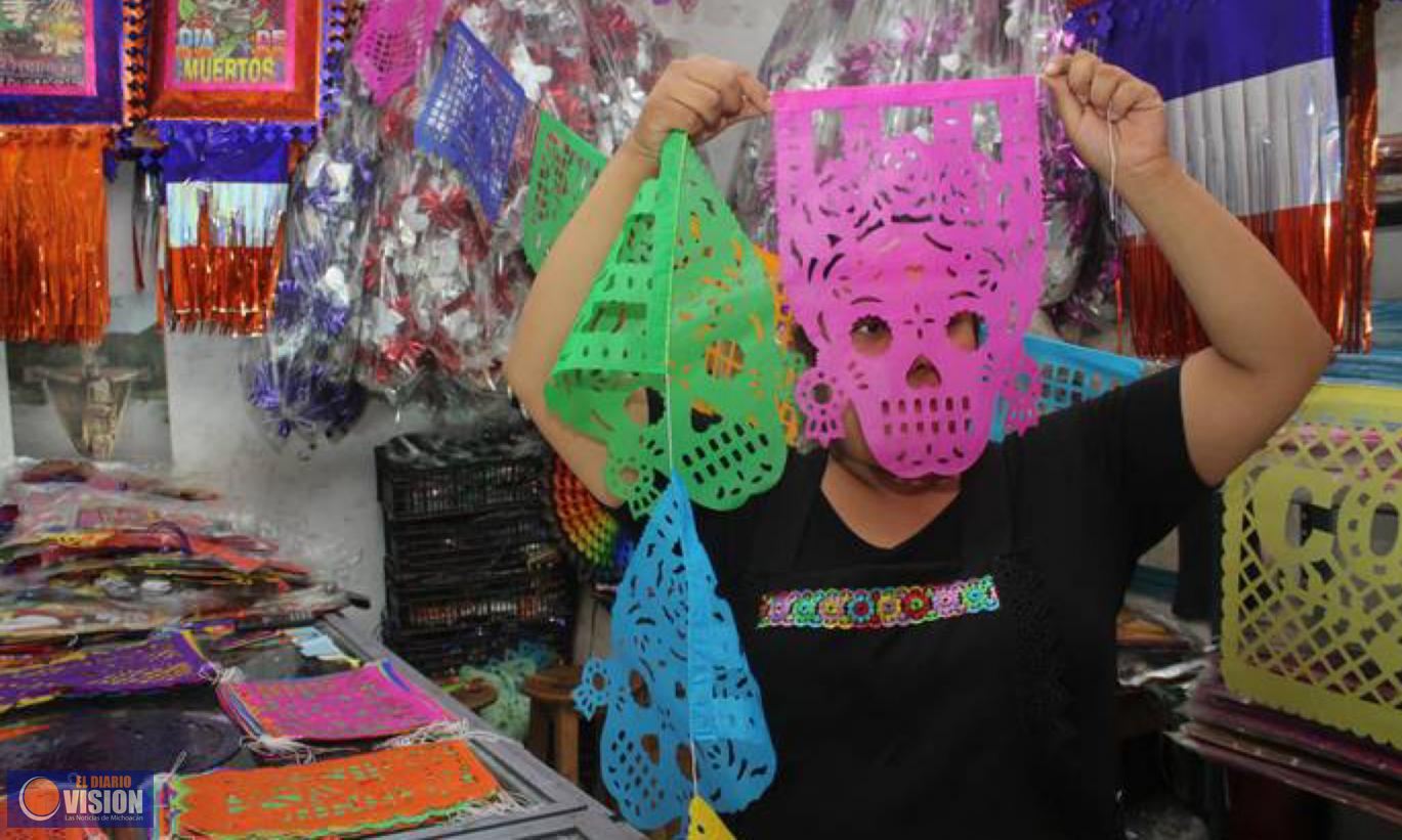 Festividades de Día de Muertos generan derrama económica en Zacapu