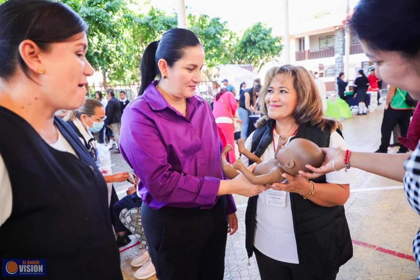 Yadira Ramírez Mora inaugura la Jornada Nacional de Salud Pública